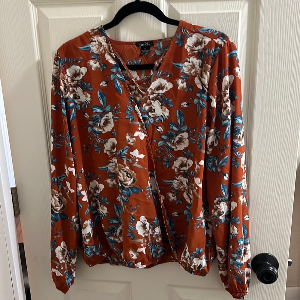 Floral Long Sleeve Top